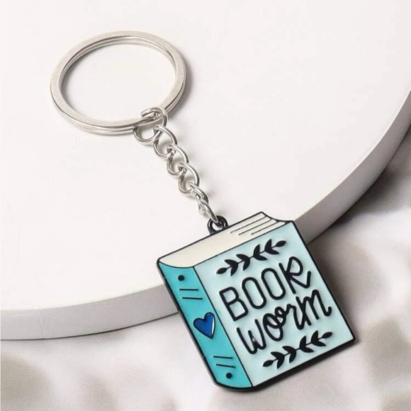 Book Worm Keychain - Picture 3 of 3